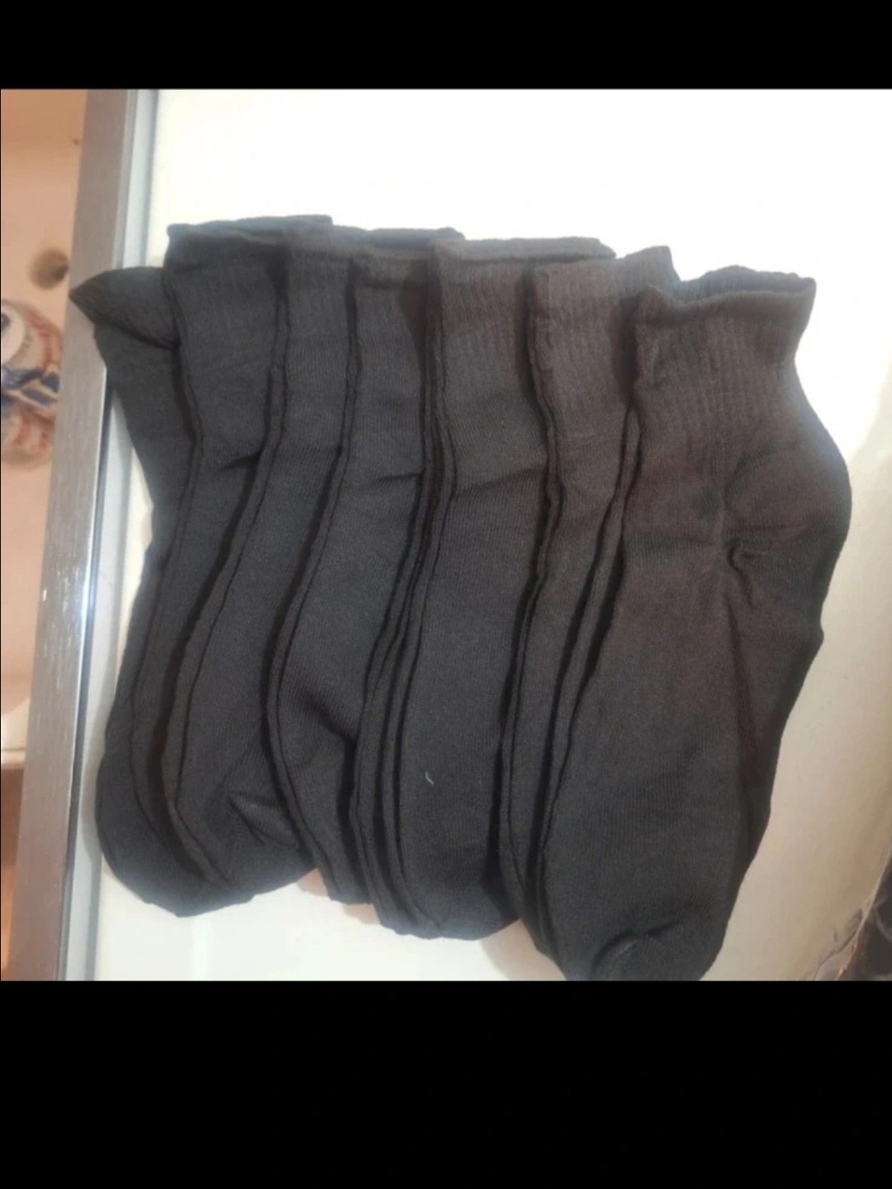 Black Ankle Socks - Pack of 10 Plus Bonus